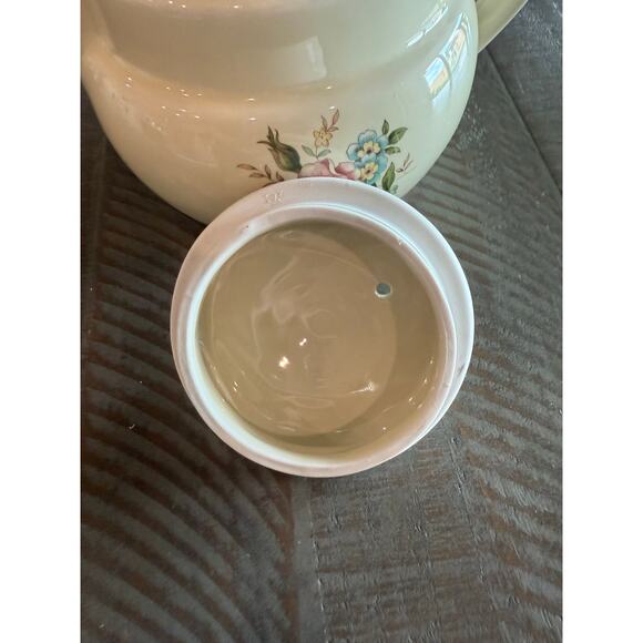 Hall China Rambling Rose Drip-O-Later Coffee Pot Ceramic Collectable KitchenWare - Picture 7 of 7